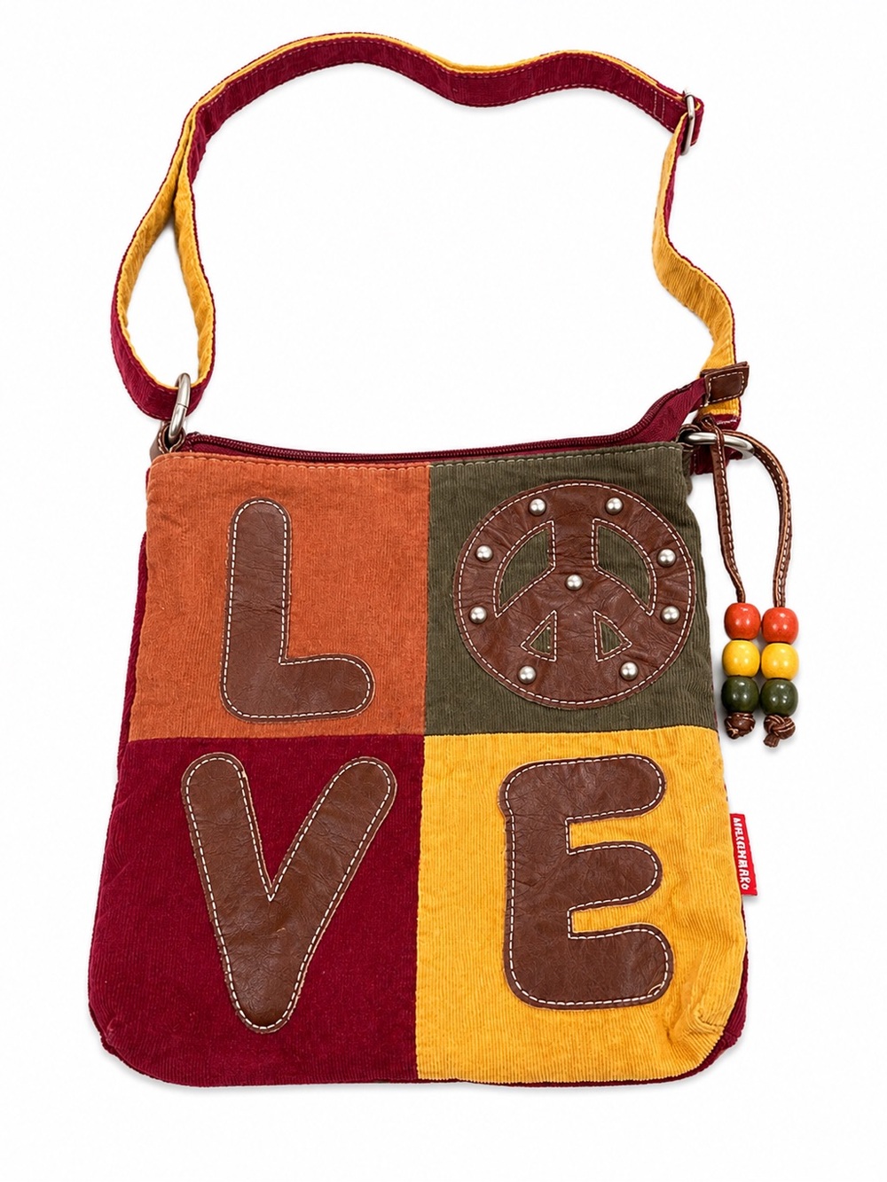 Unionbay LOVE Patchwork Crossbody Bag - Multicolor